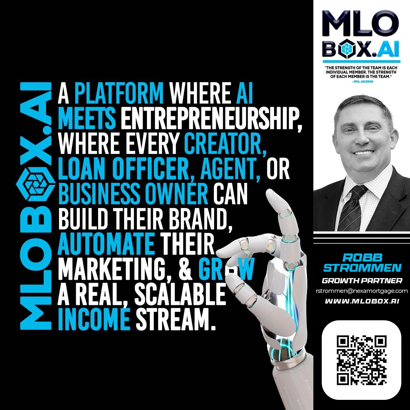 A PLATFORM - Robb Strommen -Mortgage Loan Officer