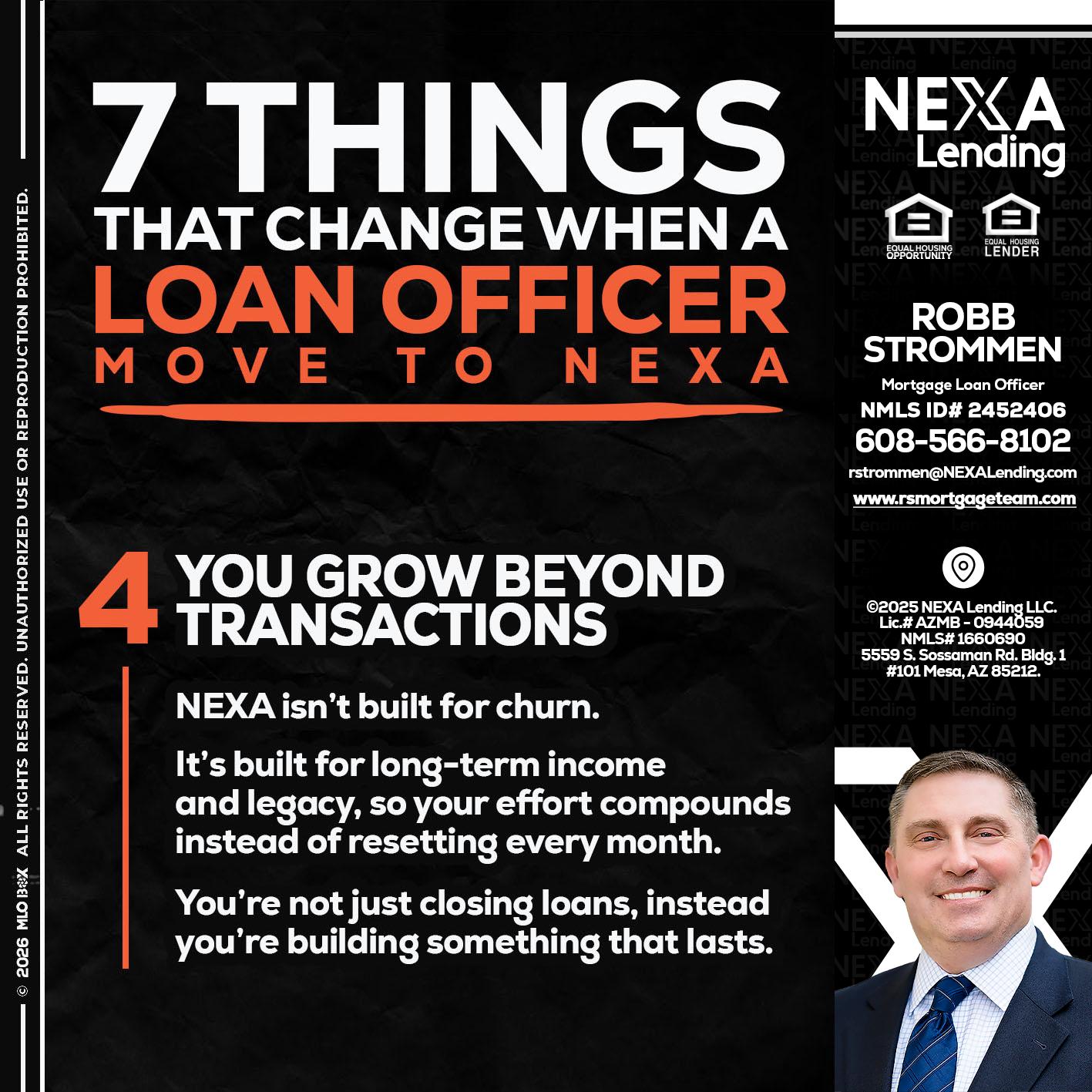 7 THINGS (4) - Robb Strommen -Mortgage Loan Officer