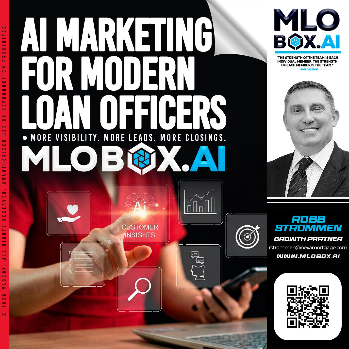 AI MARKETING - Robb Strommen -Mortgage Loan Officer