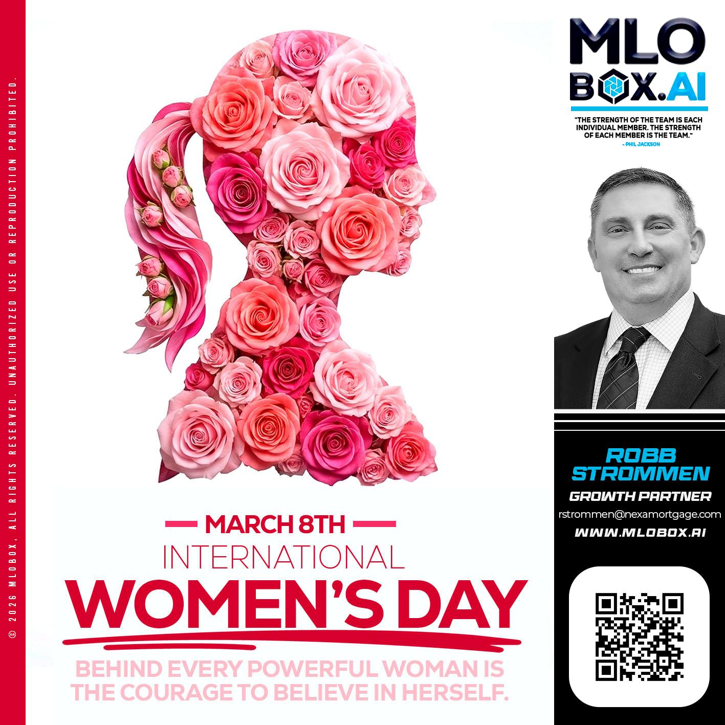 MARCH 8TH - Robb Strommen -Mortgage Loan Officer