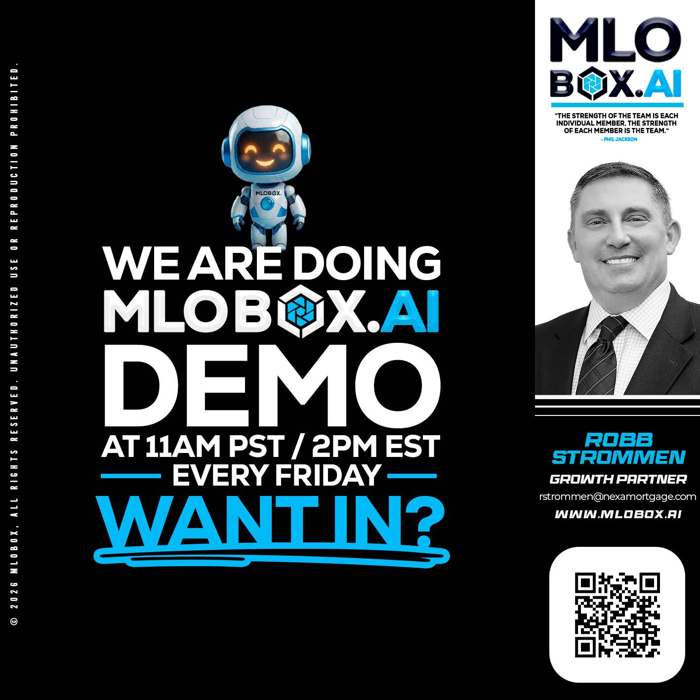 WE ARE DOING - Robb Strommen -Mortgage Loan Officer