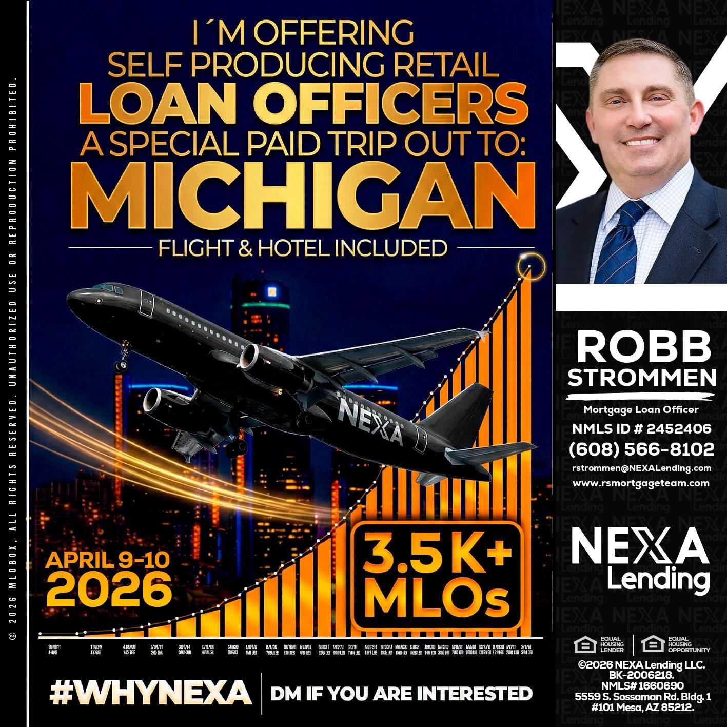 3.5K - Robb Strommen -Mortgage Loan Officer