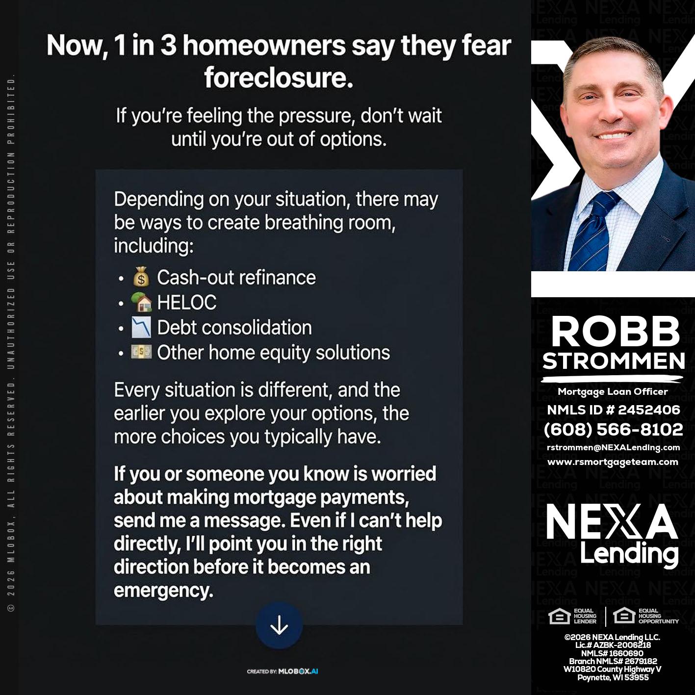 NOW - Robb Strommen -Mortgage Loan Officer