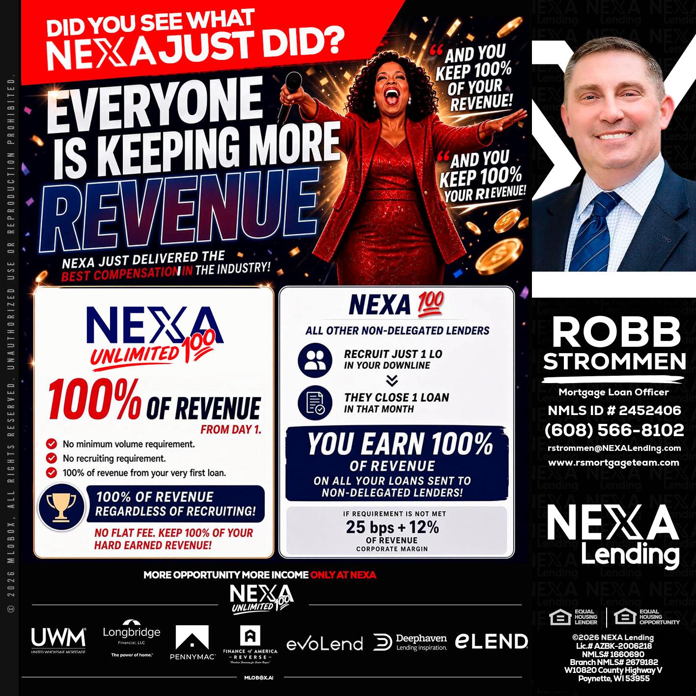 EVERYONE IS KEEPING - Robb Strommen -Mortgage Loan Officer