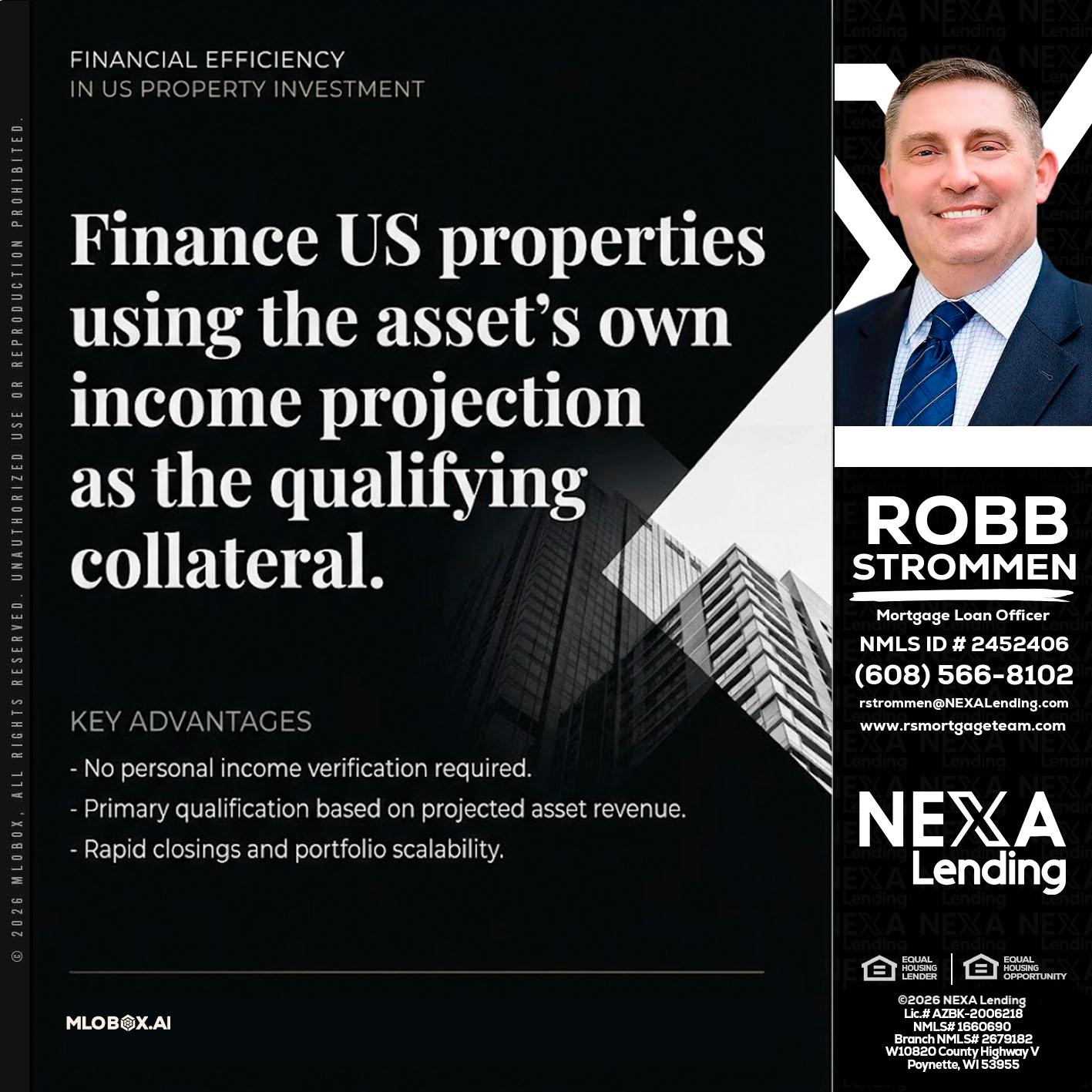 finance US - Robb Strommen -Mortgage Loan Officer